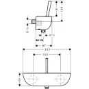 Смеситель для душа Hansgrohe PuraVida 15672000