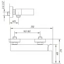 Смеситель для душа Migliore Kvant ML.KVT-2739.CR