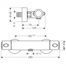 Термостат для душа Hansgrohe Ecostat 1001 SL 13261000