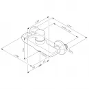 Смеситель для душа Am.Pm X-Joy F85B20000