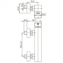 Смеситель для душа Paini Dax-R 84CR511R