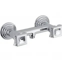 Смеситель для душа хром, ручки swarovski Cezares Olimp OLIMP-DS-01-Sw