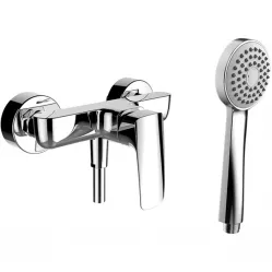 Смеситель для душа Laufen Laurin HF500750100600 с душевым гарнитуром, хром