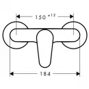 Смеситель для душа Hansgrohe Talis E2 31662000