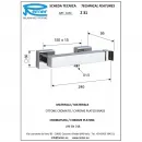 Смеситель для душа Remer Flash Z31