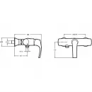 Смеситель для душа Jacob Delafon Symbol E71682-CP