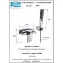 Смеситель для душа Remer Atmos A38