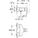 Смеситель для душа Grohe Europlus 33577001