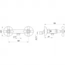 Смеситель для душа Migliore Princeton Plus ML.PRP-8046.CRDO