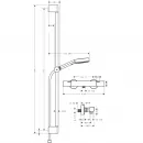 Термостат для душа Hansgrohe Pulsify Select S 105 3jet Relaxation EcoSmart 24261000