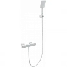 Термостат для душа Wonzon & Woghand Stay 3 WW-B2062-A-MW с душевым гарнитуром, белый матовый