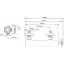 Смеситель для душа BelBagno Roso ROS-ESDM-CRM