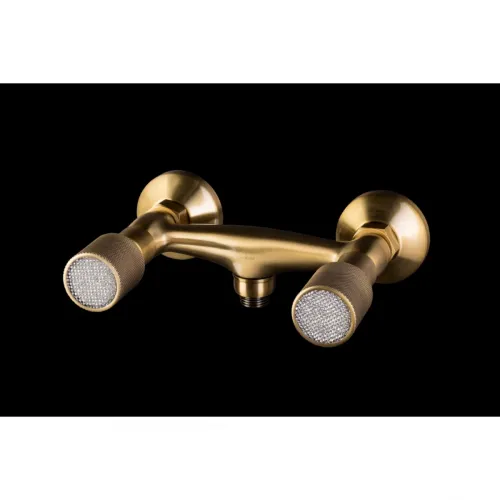 Смеситель для душа Boheme Royal Cristal 314-Royal/CRST black