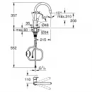Смеситель для кухни Grohe Start Edge 30550000 с выдвижным изливом, хром
