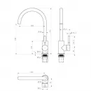 Смеситель для кухни Paulmark Holstein Ho212063-428
