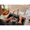 Смеситель для кухни Blanco Jandora-S нержавеющая сталь 526614