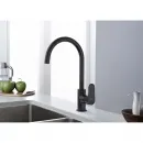 Смеситель для кухни Aquatek Оберон AQ1282MB черный матовый