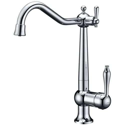 Смеситель для кухни с подключением к фильтру Paulmark Retro Re213226-CR