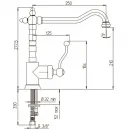 Смеситель для кухни Paini Duomo 88F35722SKM