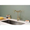 Смеситель для кухни с подключением к фильтру Paulmark Retro Re213226-G