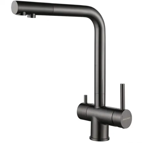 Смеситель для кухни с подключением к фильтру Paulmark Skalen SK213020-GM