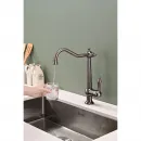 Смеситель для кухни с подключением к фильтру Paulmark Retro Re213226-GM