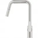 Смеситель для кухни Grohe Start 30631DC0 с выдвижным изливом, суперсталь