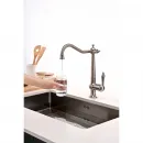 Смеситель для кухни с подключением к фильтру Paulmark Retro Re213226-NI