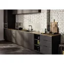 Смеситель для кухни с подключением к фильтру Blanco Fontas-S II черный матовый 526672