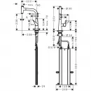 Смеситель для кухни Hansgrohe Metris M71 73802800