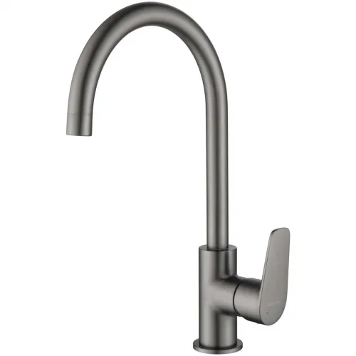 Смеситель для кухни Aquatek Бетта AQ1182BGM оружейная сталь матовый