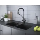 Смеситель для кухни с подключением к фильтру Paulmark Siegen SI213111-GM