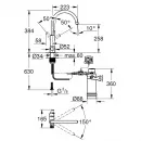 Смеситель для мойки с функцией очистки водопроводной воды Grohe Blue Pure Eurosmart 30384000