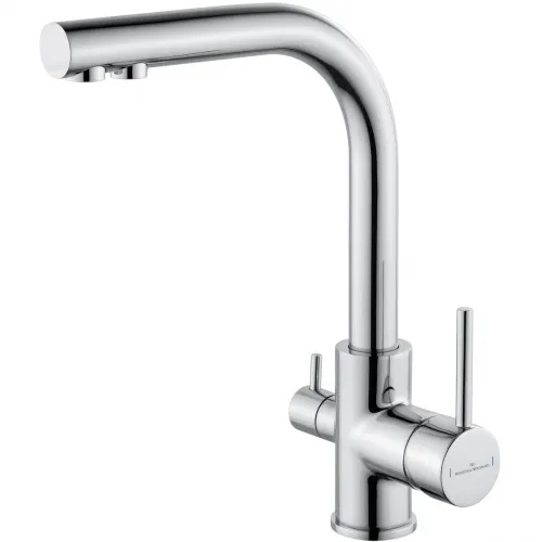 Смеситель для кухни Wonzon & Woghand WW-88458005-CR с подключением к фильтру, хром