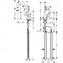Смеситель для кухни Hansgrohe Talis Select M51 73852800