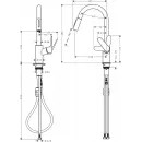 Смеситель для кухни Hansgrohe Focus M41 31833000