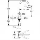 Смеситель для кухни Grohe Atrio New 30362DC0