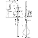 Смеситель для кухни Hansgrohe Talis M54 72800670