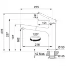 Смеситель для кухни Franke Centro 115.0621.591