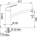 Смеситель для кухни Franke Smart 115.0391.460