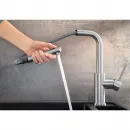 Смеситель для кухни CoolStart Blanco Lanora-S-F нержавеющая сталь 526180