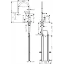 Смеситель для кухни Hansgrohe Talis M54 72801670