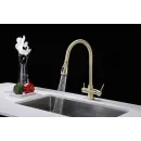 Смеситель для кухни с подключением к фильтру Paulmark Lange La214212-BR