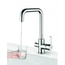 Смеситель для кухни с подключением к фильтру Paulmark Logas LO213021-CR
