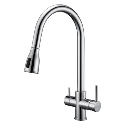 Смеситель для кухни с подключением к фильтру Paulmark Lange La214212-CR