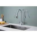 Смеситель для кухни с подключением к фильтру Paulmark Lange La214212-CR
