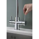Смеситель для кухни с подключением к фильтру Paulmark Lange La214212-CR