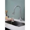 Смеситель для кухни с подключением к фильтру Paulmark Lange La214212-CR