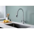 Смеситель для кухни с подключением к фильтру Paulmark Lange La214212-CR