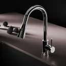 Смеситель для кухни AM.PM X-Joy S F85B07500 CoolStart, с выдвижным изливом, хром